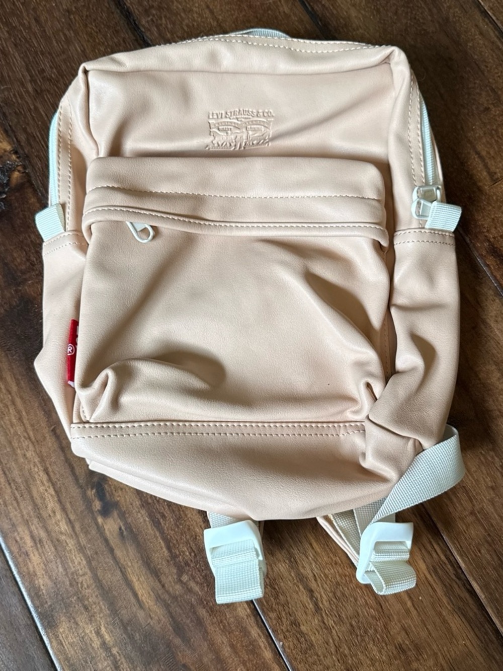 Levi's Pale Peach Mini Backpack